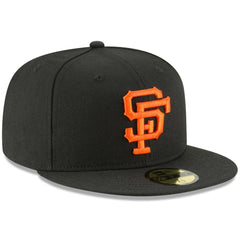 San Francisco Giants New Era Cooperstown Collection Wool 59FIFTY Fitted Hat - Black - New Era Sale