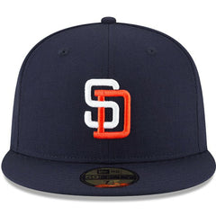San Diego Padres New Era Cooperstown Collection Wool 59FIFTY Fitted Hat - Navy - New Era Online