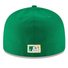 Athletics New Era Cooperstown Collection Wool 59FIFTY Fitted Hat - Green - New Era Lifestyle