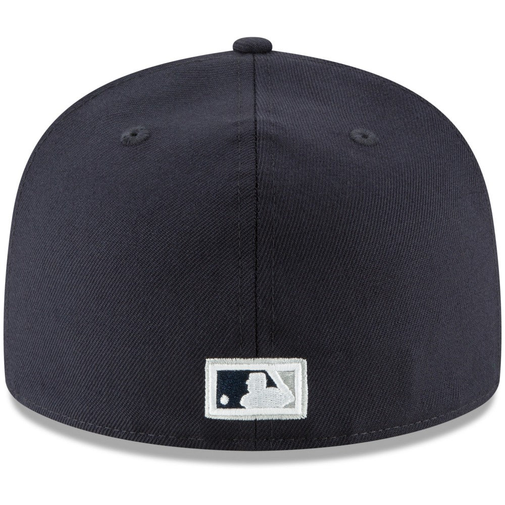 New York Yankees New Era Cooperstown Collection Wool 59FIFTY Fitted Hat - Navy - New Era on Sale