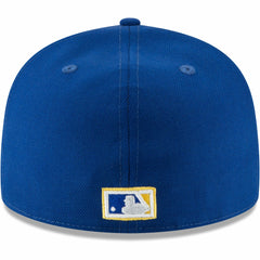 Milwaukee Brewers New Era Cooperstown Collection Wool 59FIFTY Fitted Hat - Yellow - New Era Discount