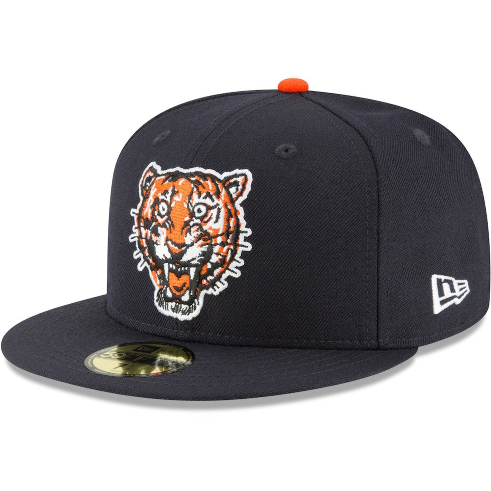 Detroit Tigers New Era Cooperstown Collection Wool 59FIFTY Fitted Hat - Navy - New Era Online