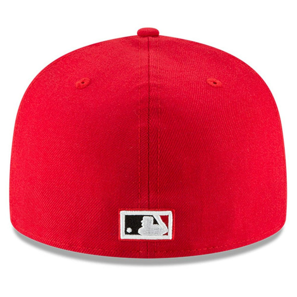 Cincinnati Reds New Era Cooperstown Collection Wool 59FIFTY Fitted Hat - Red - New Era Sale