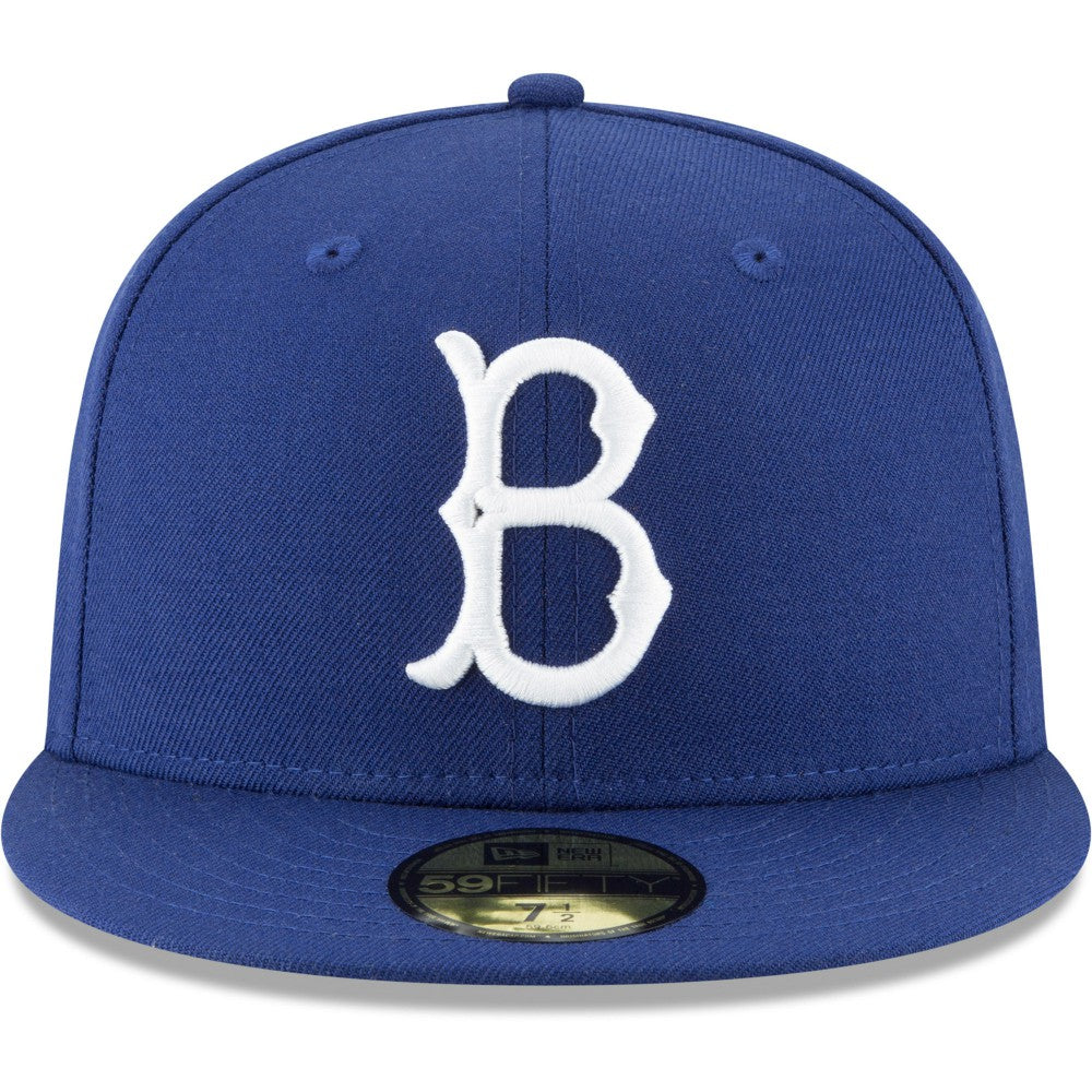 Brooklyn Dodgers New Era Cooperstown Collection Wool 59FIFTY Fitted Hat - Royal - New Era Discount