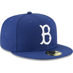 Brooklyn Dodgers New Era Cooperstown Collection Wool 59FIFTY Fitted Hat - Royal - New Era Discount