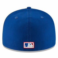 New Era Atlanta Braves Cooperstown Collection 59FIFTY Fitted Hat - White/Royal - New Era Lifestyle