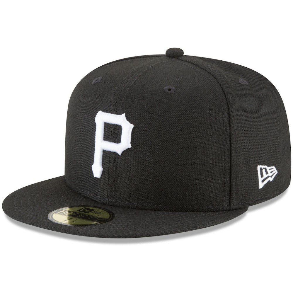 Pittsburgh Pirates New Era 59FIFTY Fitted Hat - Black - New Era Sale