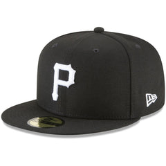Pittsburgh Pirates New Era 59FIFTY Fitted Hat - Black - New Era Sale