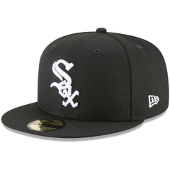 Chicago White Sox New Era 59FIFTY Fitted Hat - Black - New Era Lifestyle