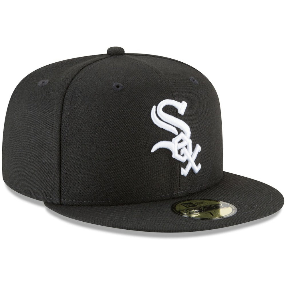 Chicago White Sox New Era 59FIFTY Fitted Hat - Black - New Era Lifestyle