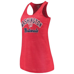 Washington Nationals Soft as a Grape Women's Multicount Racerback Tank Top - Red - MLB Lifestyle