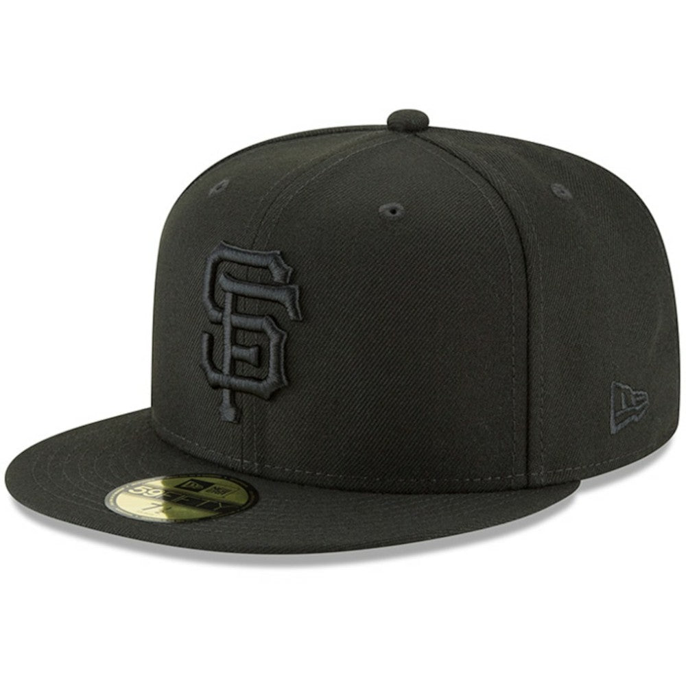 San Francisco Giants New Era Primary Logo Basic 59FIFTY Fitted Hat - Black - New Era Lifestyle