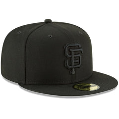 San Francisco Giants New Era Primary Logo Basic 59FIFTY Fitted Hat - Black - New Era Lifestyle