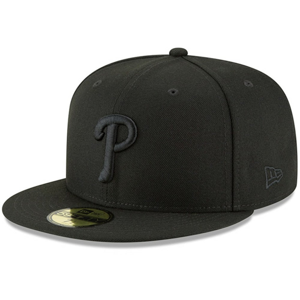 Philadelphia Phillies New Era Primary Logo Basic 59FIFTY Fitted Hat - Black - New Era Sale