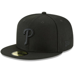 Philadelphia Phillies New Era Primary Logo Basic 59FIFTY Fitted Hat - Black - New Era Sale