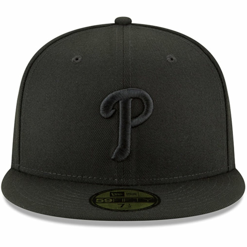 Philadelphia Phillies New Era Primary Logo Basic 59FIFTY Fitted Hat - Black - New Era Sale