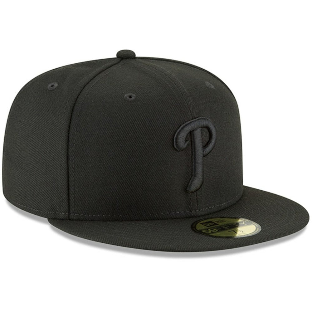 Philadelphia Phillies New Era Primary Logo Basic 59FIFTY Fitted Hat - Black - New Era Sale