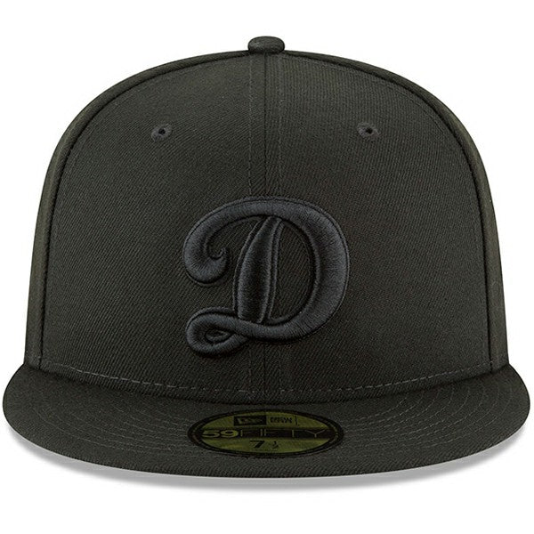 Los Angeles Dodgers New Era Secondary Logo Basic 59FIFTY Fitted Hat - Black - New Era on Sale