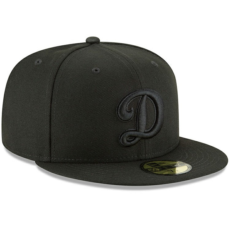 Los Angeles Dodgers New Era Secondary Logo Basic 59FIFTY Fitted Hat - Black - New Era on Sale