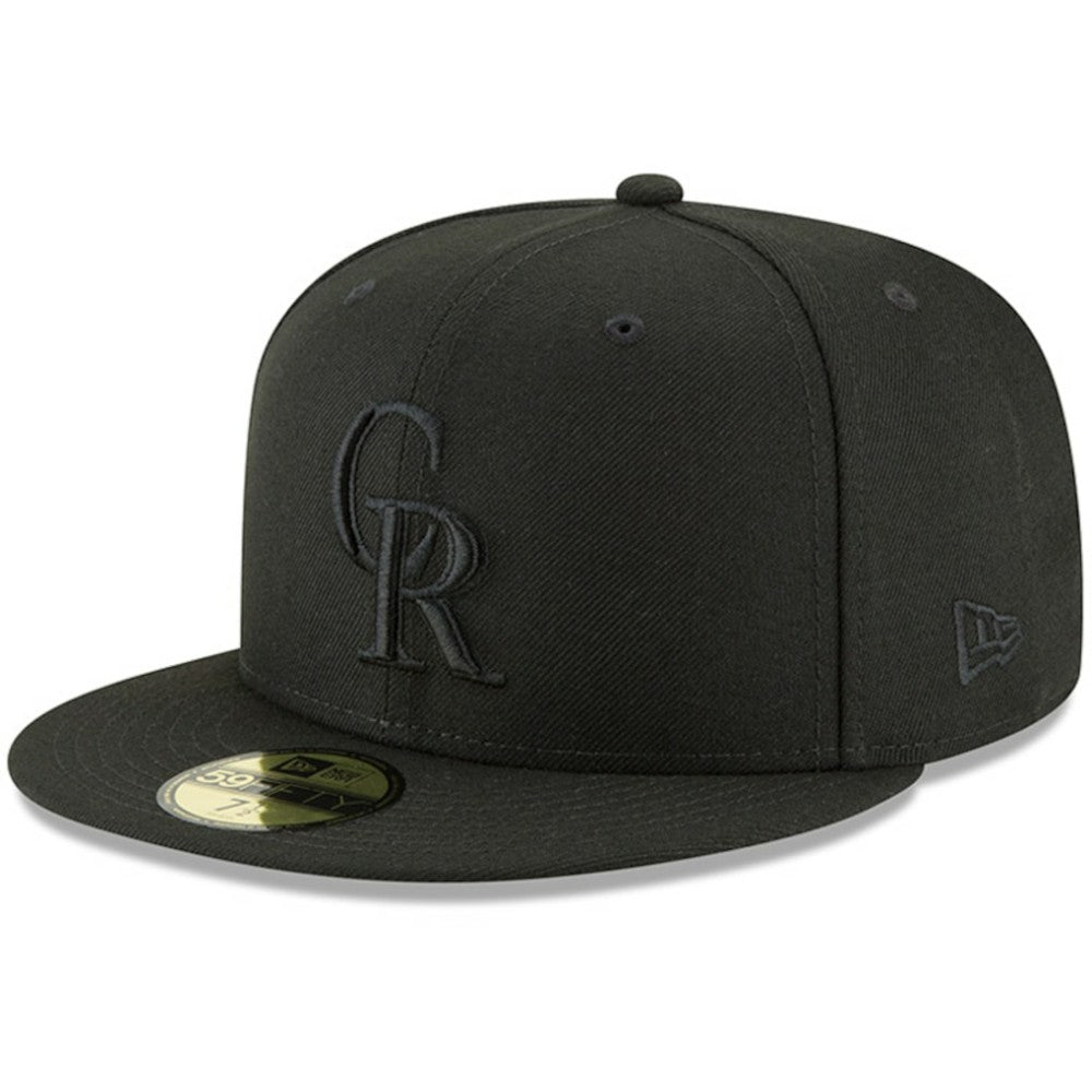 Colorado Rockies New Era Primary Logo Basic 59FIFTY Fitted Hat - Black - New Era Online