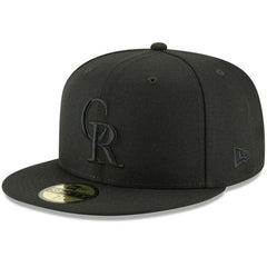 Colorado Rockies New Era Primary Logo Basic 59FIFTY Fitted Hat - Black - New Era Online