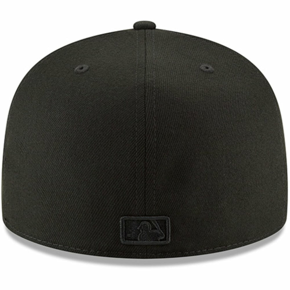 Atlanta Braves New Era Primary Logo Basic 59FIFTY Fitted Hat - Black - New Era Sale