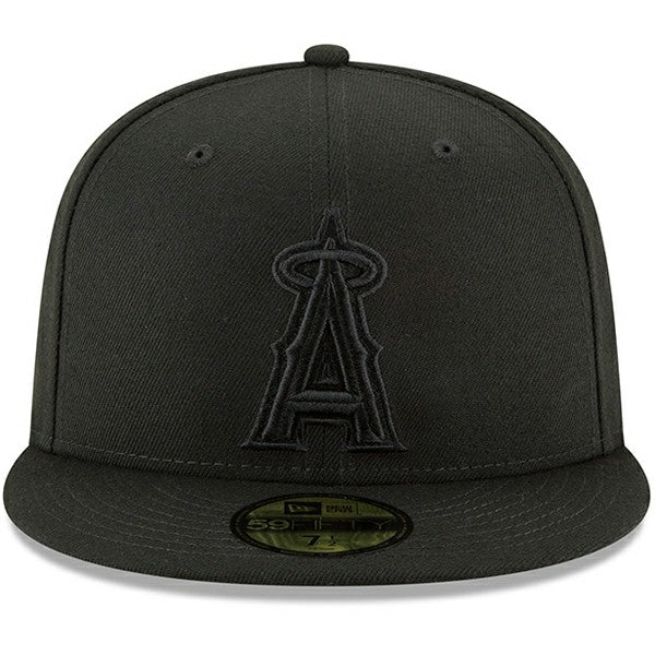 Los Angeles Angels New Era Primary Logo Basic 59FIFTY Fitted Hat - Black - New Era Sale