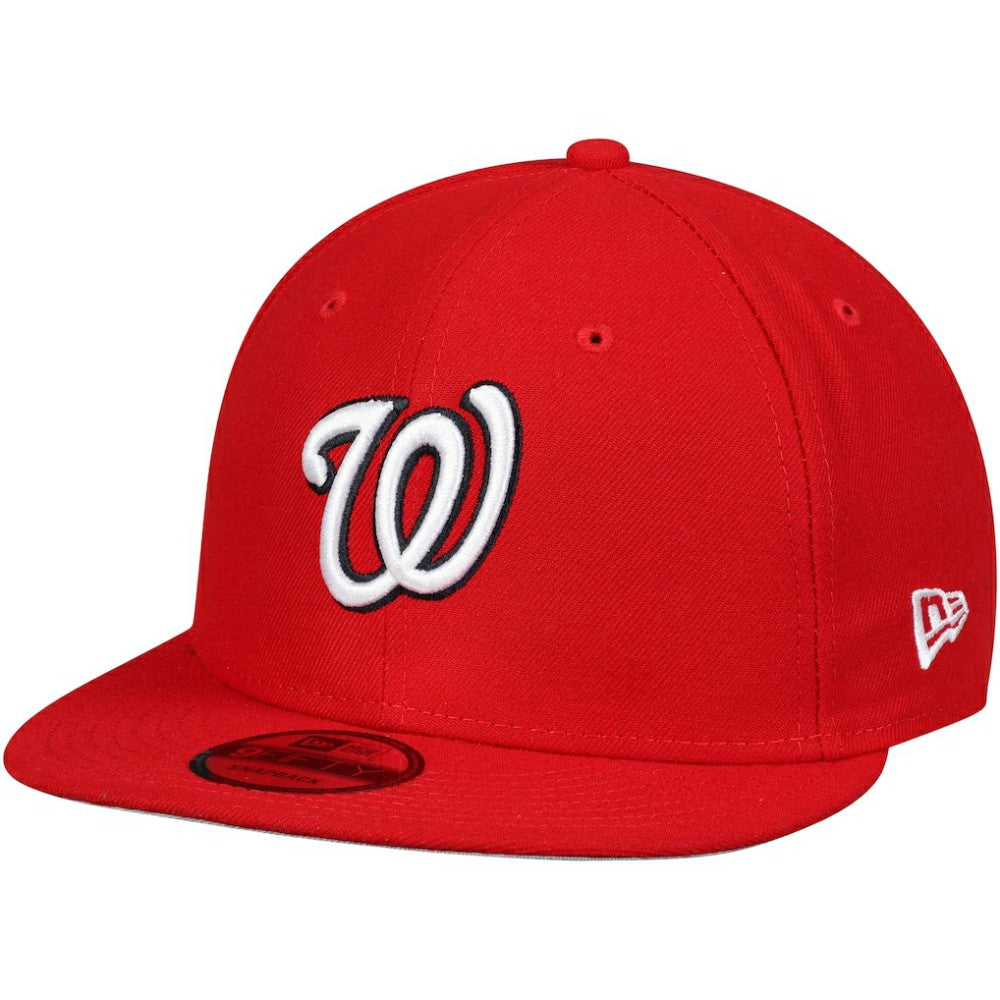 Washington Nationals New Era Team Color 9FIFTY Snapback Hat - Red - New Era on Sale