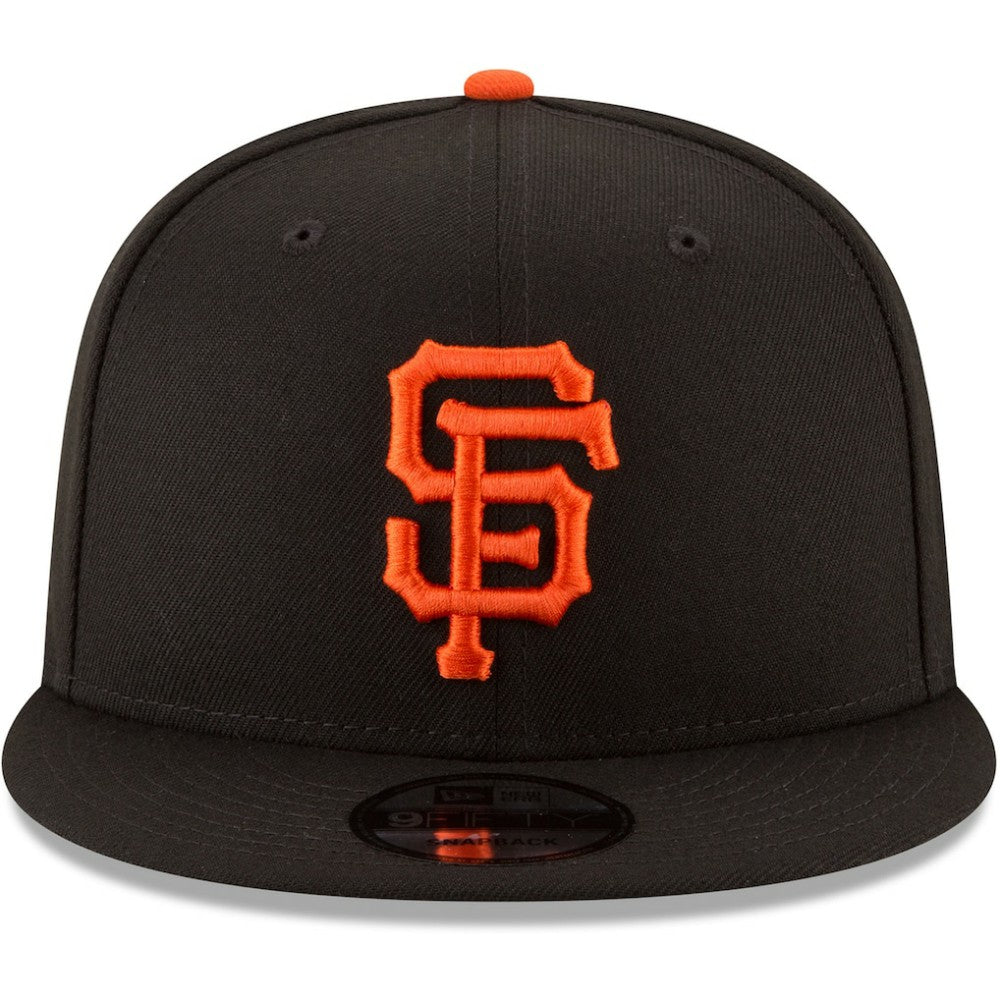 San Francisco Giants New Era Team Color 9FIFTY Snapback Hat - Black - New Era Online
