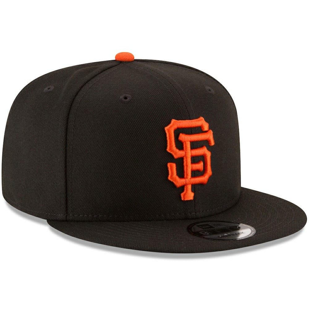 San Francisco Giants New Era Team Color 9FIFTY Snapback Hat - Black - New Era Online
