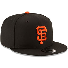 San Francisco Giants New Era Team Color 9FIFTY Snapback Hat - Black - New Era Online