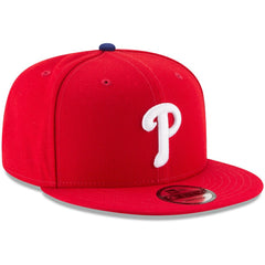 Philadelphia Phillies New Era Team Color 9FIFTY Snapback Hat - Red - New Era Lifestyle