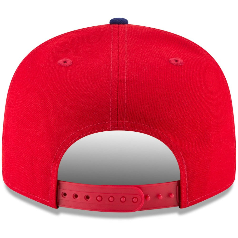 Philadelphia Phillies New Era Team Color 9FIFTY Snapback Hat - Red - New Era Lifestyle