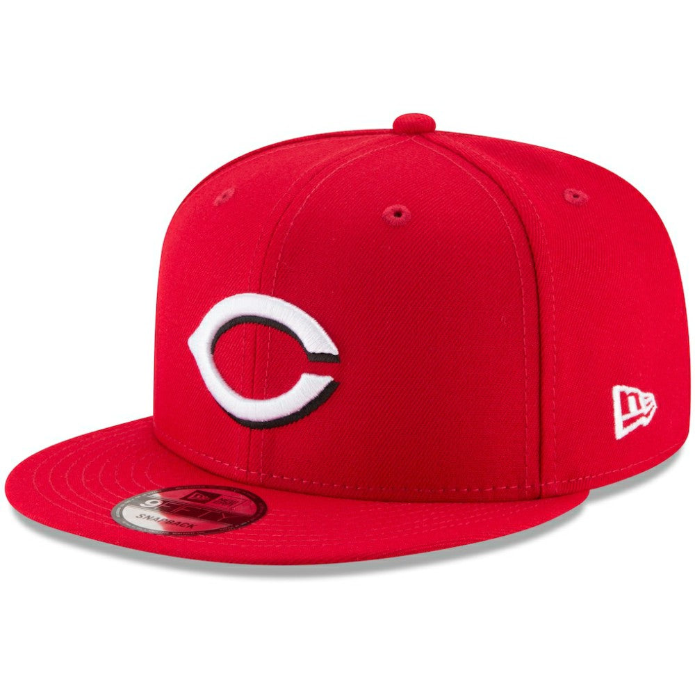 Cincinnati Reds New Era Team Color 9FIFTY Snapback Hat - Red - New Era on Sale