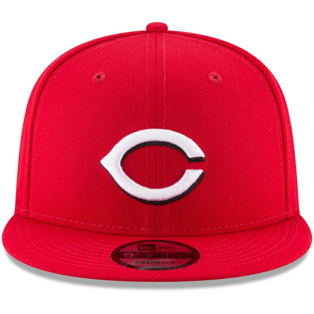 Cincinnati Reds New Era Team Color 9FIFTY Snapback Hat - Red - New Era on Sale