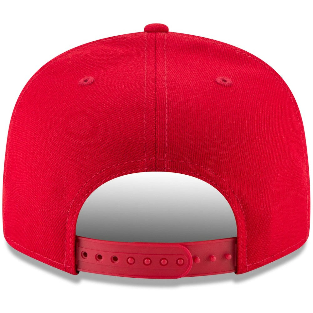 Cincinnati Reds New Era Team Color 9FIFTY Snapback Hat - Red - New Era on Sale