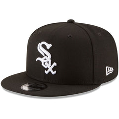 Chicago White Sox New Era Team Color 9FIFTY Snapback Hat - Black - New Era Lifestyle
