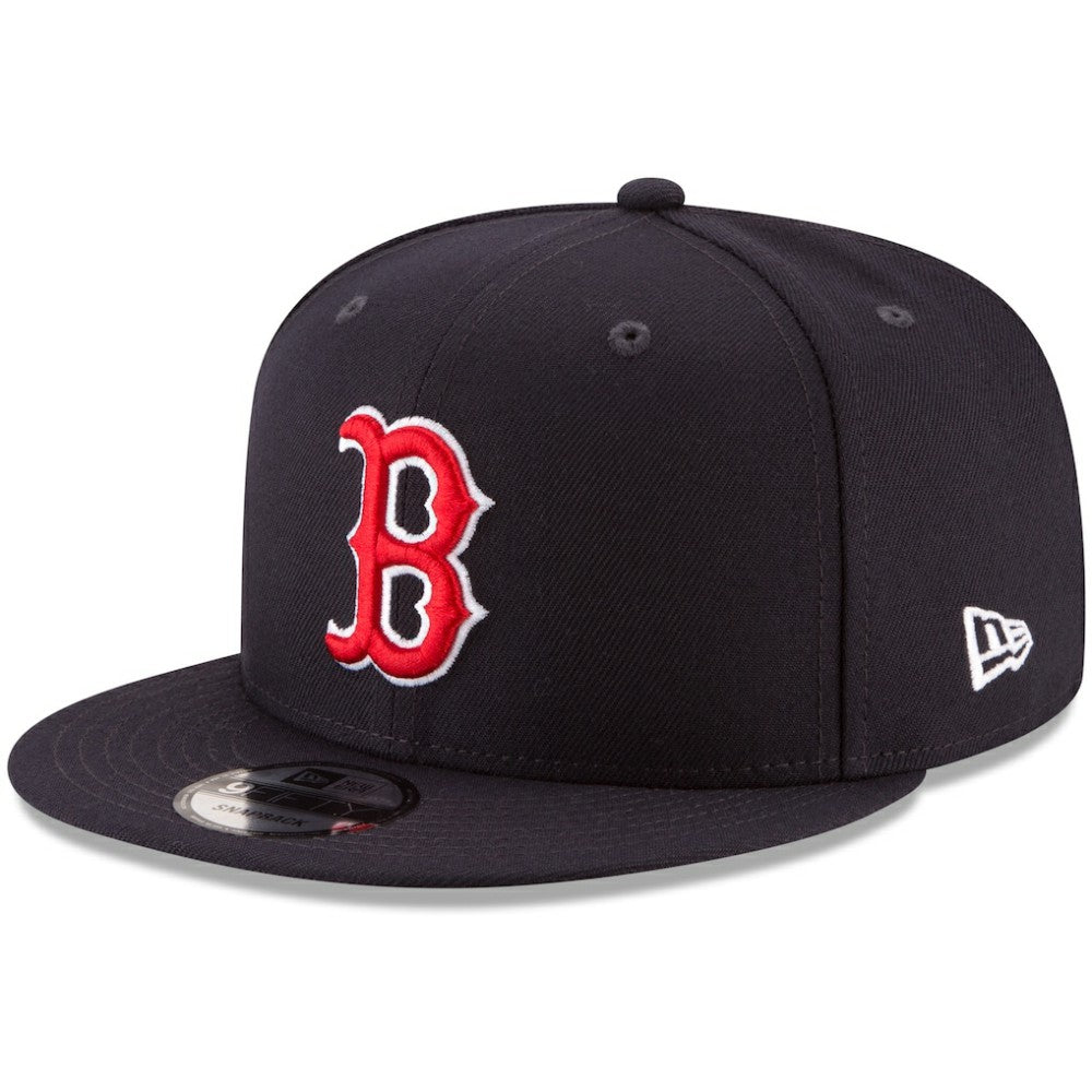 Boston Red Sox New Era Team Color 9FIFTY Snapback Hat - Navy - New Era Online