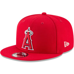 Los Angeles Angels New Era Team Color 9FIFTY Snapback Hat - Red - New Era Lifestyle