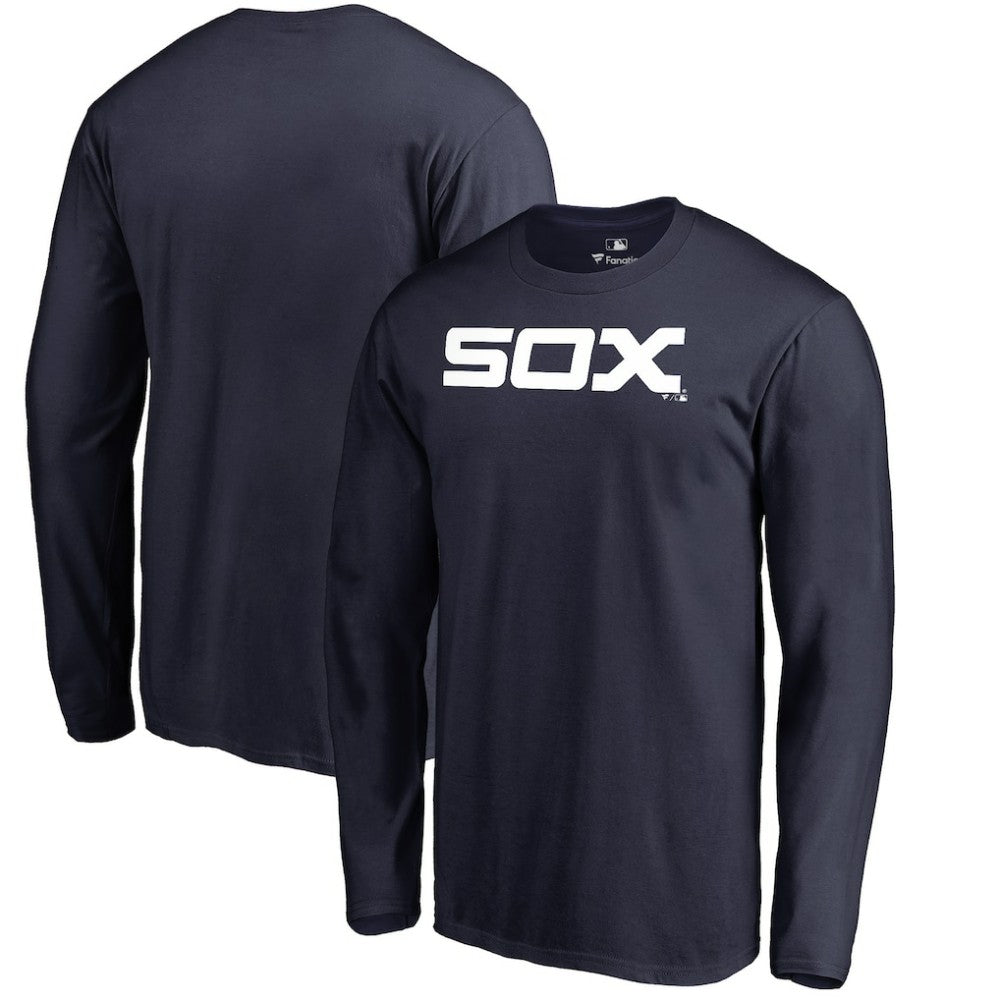 Chicago White Sox Cooperstown Collection Wahconah Long Sleeve T-Shirt - Navy - MLB Sale