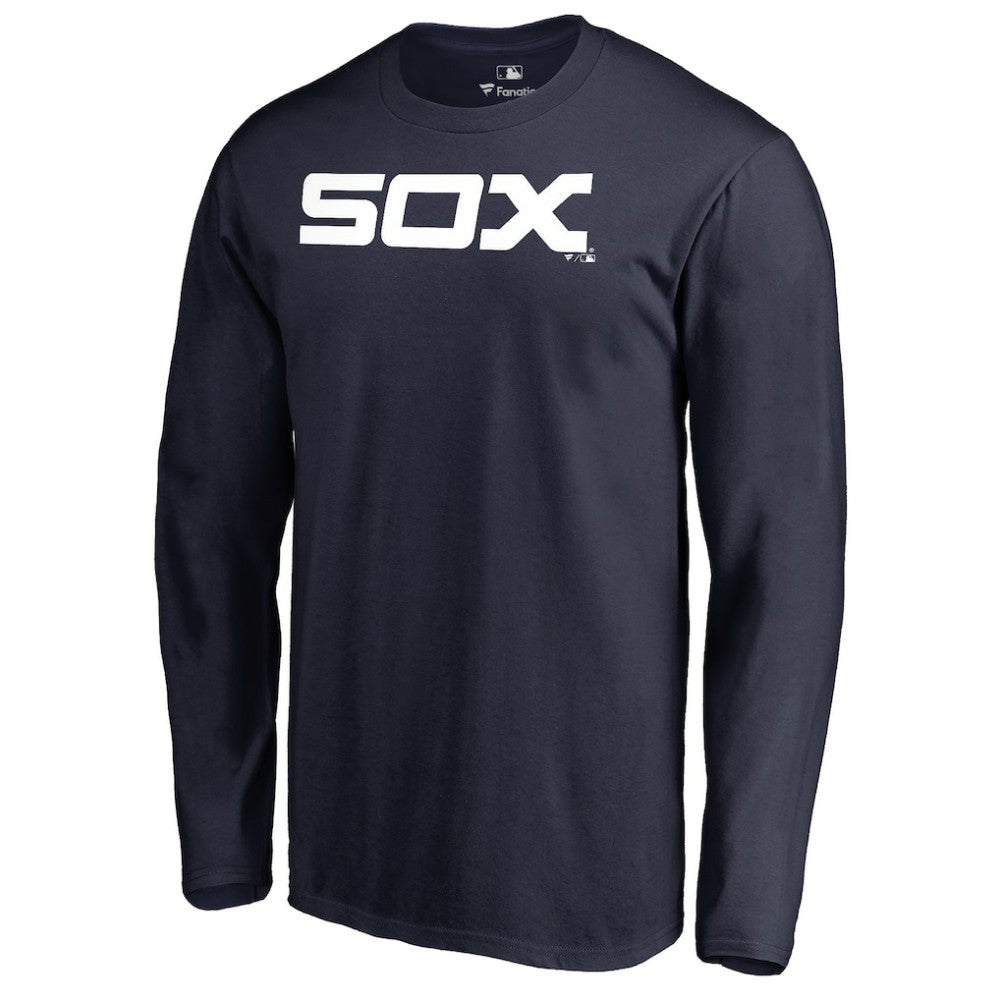 Chicago White Sox Cooperstown Collection Wahconah Long Sleeve T-Shirt - Navy - MLB Sale