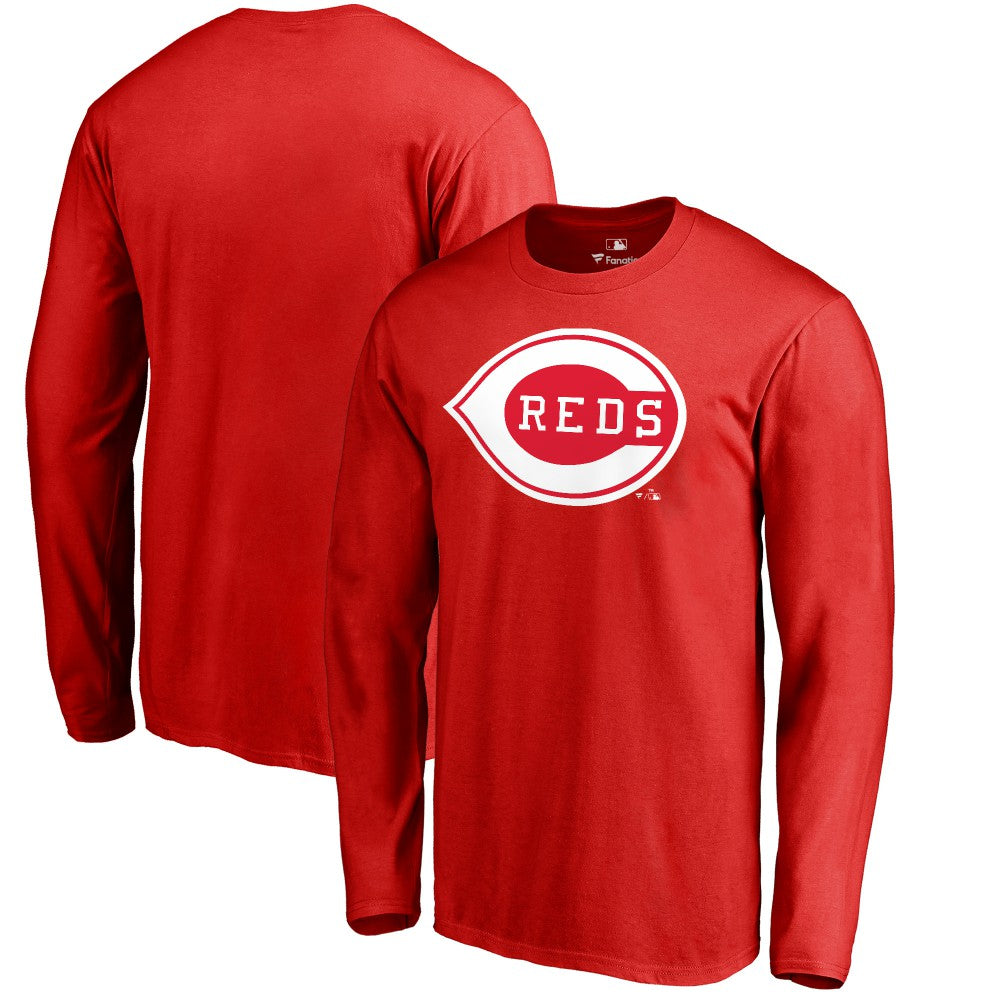 Cincinnati Reds Cooperstown Collection Wahconah Long Sleeve T-Shirt - Red - MLB Sale