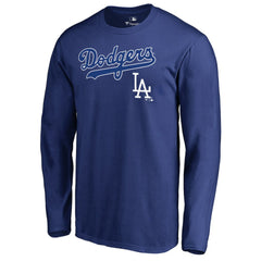 Los Angeles Dodgers Cooperstown Collection Wahconah Long Sleeve T-Shirt - Royal - MLB Online