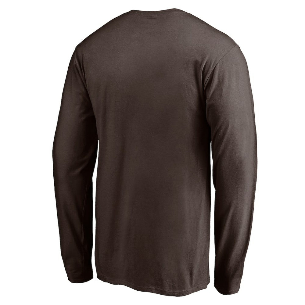 San Diego Padres Cooperstown Collection Wahconah Long Sleeve T-Shirt - Brown - MLB Lifestyle
