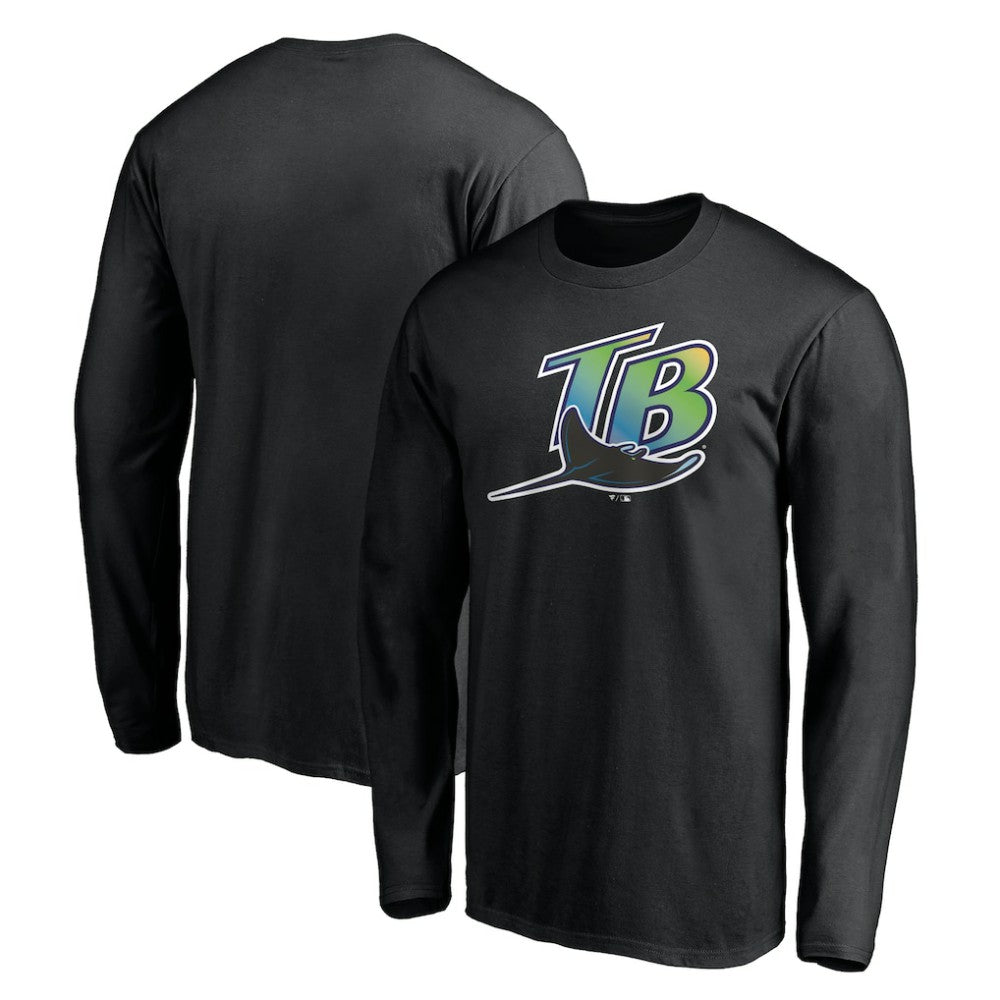 Tampa Bay Rays Cooperstown Collection Wahconah Long Sleeve T-Shirt - Black - MLB Sale