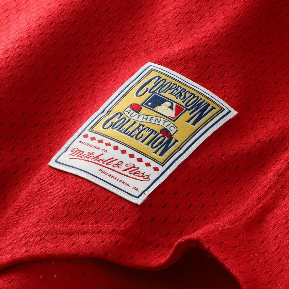 Barry Larkin Cincinnati Reds Mitchell & Ness Authentic Batting Practice Jersey - Red - Mitchell & Ness Online