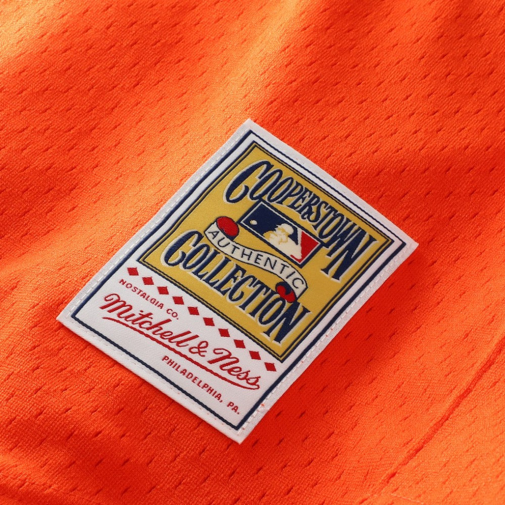 Kirk Gibson Detroit Tigers Mitchell & Ness Cooperstown Collection Mesh Batting Practice Button-Up Jersey - Orange - Mitchell & Ness Sale
