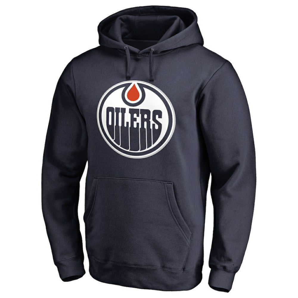 Connor McDavid Edmonton Oilers Backer Name & Number Pullover Hoodie - Navy - NHL 2984669