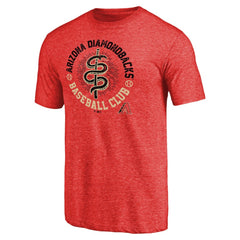 Arizona Diamondbacks Hometown Collection Rattlers T-Shirt - Red - MLB Lifestyle