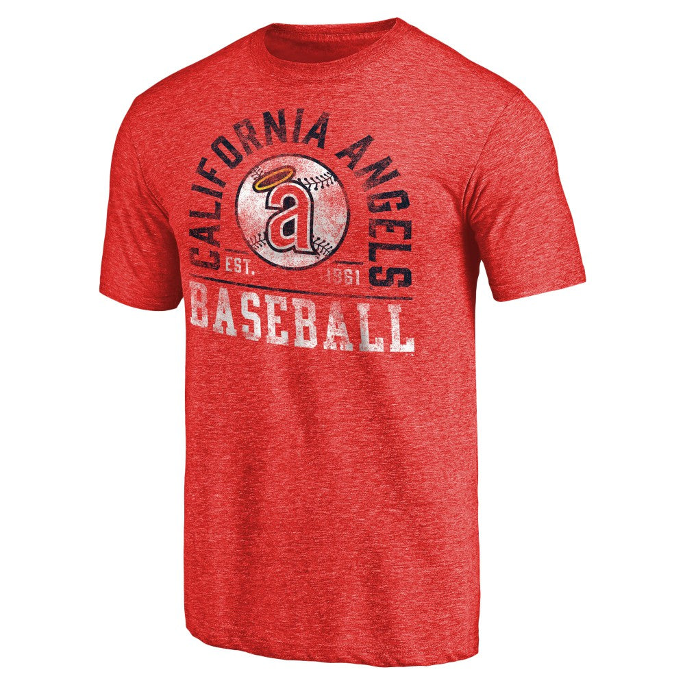 Los Angeles Angels Hometown Collection Curve T-Shirt - Red - MLB on Sale